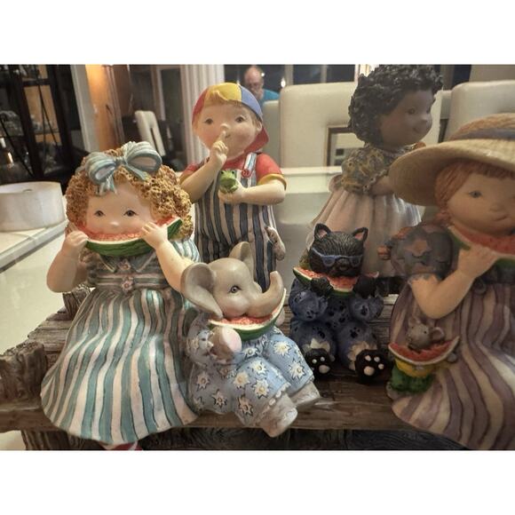 1998 Watermelon Kids "Special Friends" 1st Edition Sherri Buck Baldwin - Picture 4 of 16